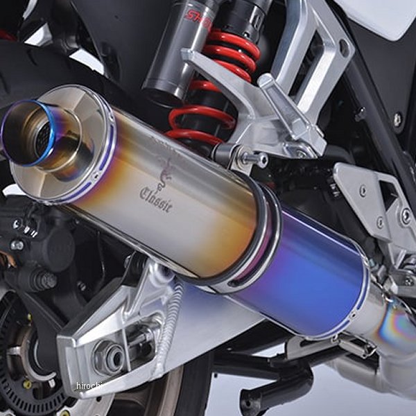 アールズギア r's gear フルエキゾースト ワイバンクラッシックR シングル 14年-17年 CB1300SF チタンドラッグブルー