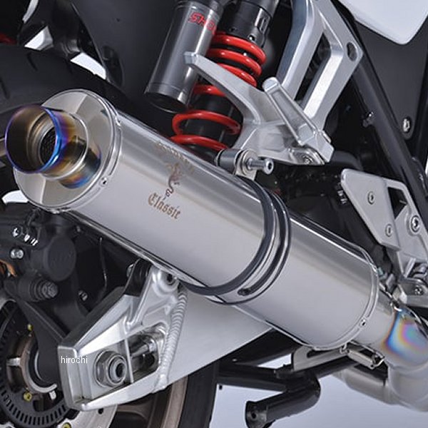 アールズギア r's gear フルエキゾースト ワイバンクラッシックR シングル 14年-17年 CB1300SF チタンポリッシュ