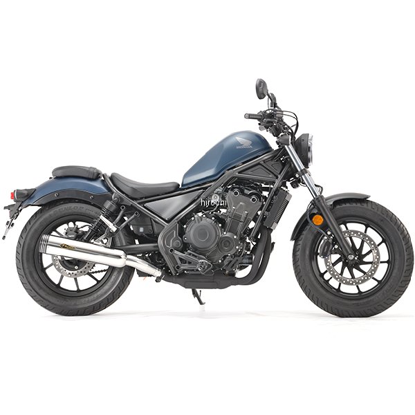 ワイバンクラシックスリップオンマフラー 政府認証 23年- レブル500 ステンポリッシュ