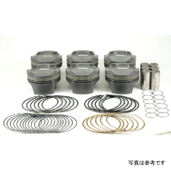 MS BMW N54 B30 3.0L 84.50mm x 31.7mm CH 17.2cc 314g 10.3CR Pistons (Set of 6)