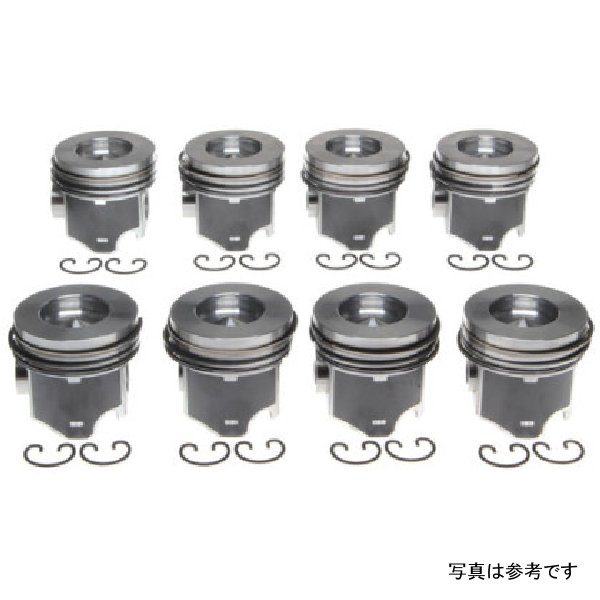 OE GM 6.6L Duramax 06-09 LMM LBZ Vin 26D .010 Right Bank Only Piston Set (Set of 4)