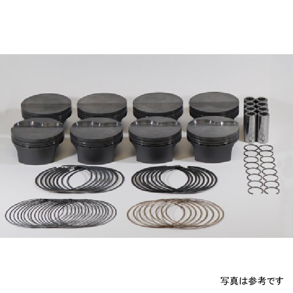 MS Piston Set GM LSX 365cid 4.005x1.304CH 3.622 Stk 6.125 Rod .927 Pin -5.8cc 9.9CR - Set of 8