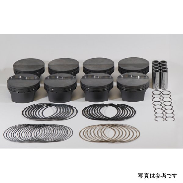 MS Piston Set GM LSX 441cid 4.125x1.050RCH 4.125 Stk 6.125 Rod .927 Pin -5.8cc 11.7CR Set of 8