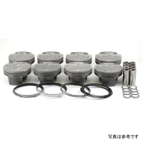 MS Piston Set of 8 Ford 5.2L Voodoo 315cid 3.710in Bore 3.661 Stk 5.9 Rod .827 Pin 7.8cc 12CR