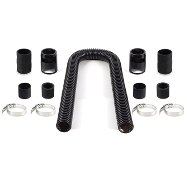 Mishimoto 36in フレキシブル ラジエーター ホースキット 黒