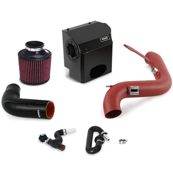 Mishimoto 16年 フォード Fiesta ST 1.6L パフォーマンス エアインテークキット リンクルレッド