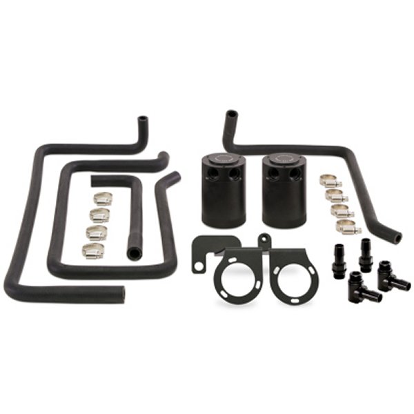 Mishimoto 09年以降 日産 370Z ダイレクトフィットバッフル オイルキャッチタンク 黒