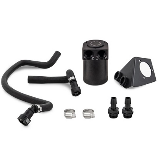 Mishimoto 20年以降 シボレー コルベット C8 バッフル オイルキャッチタンクキット PCV側 黒