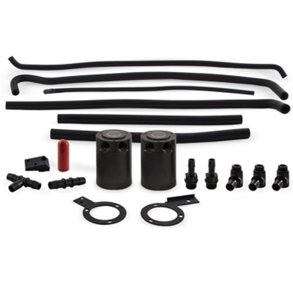 Mishimoto 08年-14年 スバル STI Baffled オイルキャッチタンクキット 黒