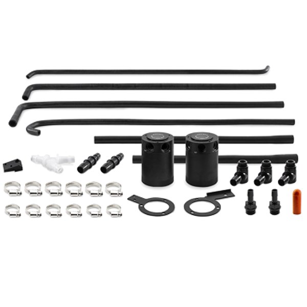 Mishimoto 08年-14年 スバル WRX Baffled オイルキャッチタンクキット 黒