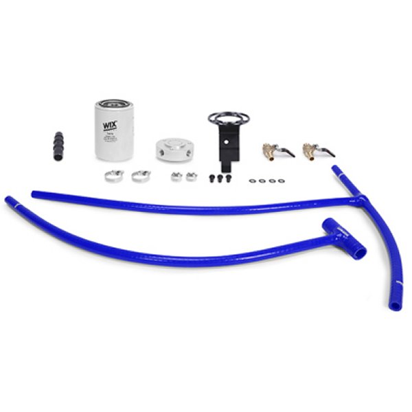 Mishimoto 03年-07年 フォード 6.0L パワーストローク クーラント ろ過キット 青