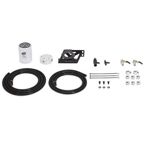 Mishimoto 08年-10年 フォード 6.4L パワーストローク クーラント ろ過キット 黒