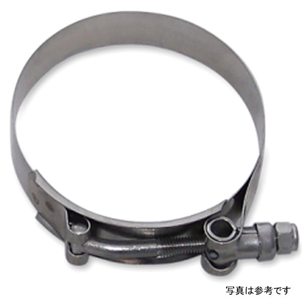 Mishimoto 1.5インチ ステンレススチール Tボルトクランプ