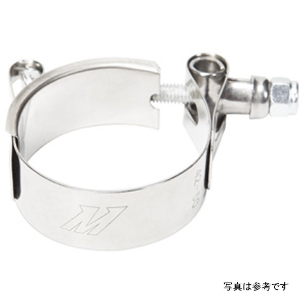 Mishimoto 1.75インチ ステンレススチール Tボルトクランプ