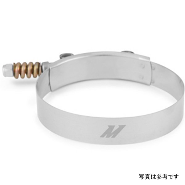 Mishimoto 3.25インチ ステンレススチール Constant Tension Tボルトクランプ
