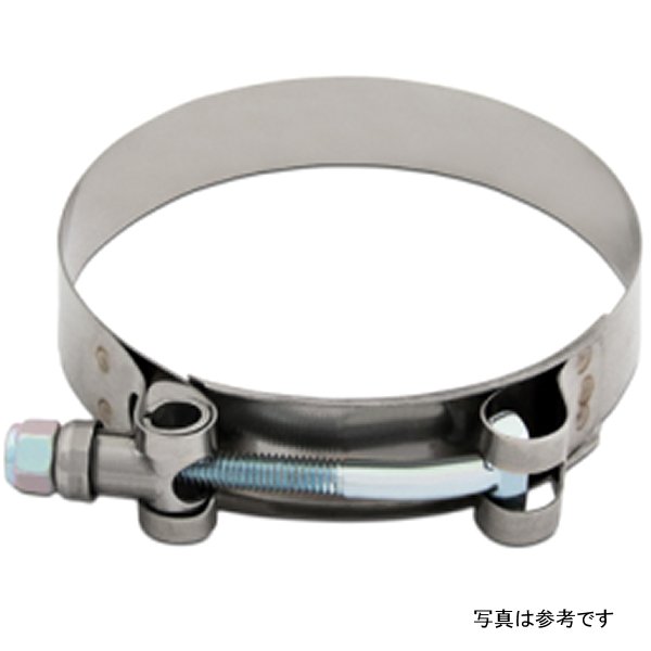 Mishimoto ステンレススチール Tボルトクランプ 3.62in.-3.93in. 92mm-100mm