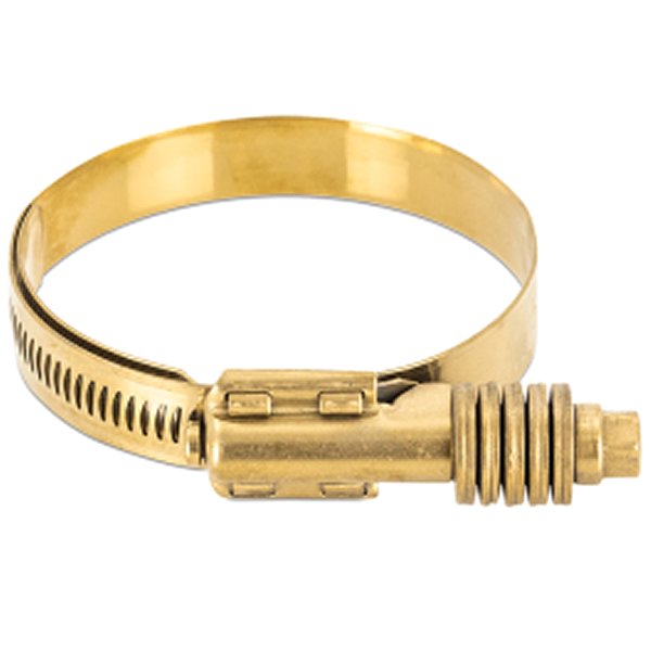Mishimoto Constant Tension ウォームギアクランプ 3.27in.-4.13in. 83mm-105mm ゴールド