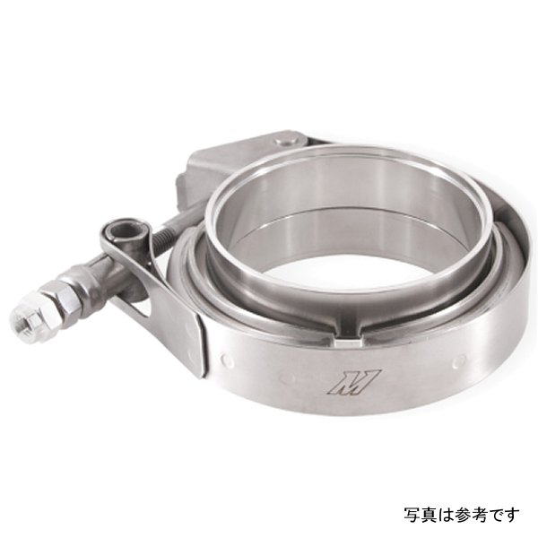 Mishimoto ステンレススチール Vバンドクランプ 2in. (50.8mm)