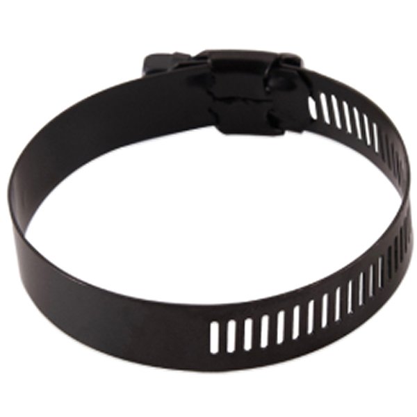 Mishimoto 高トルクウォームギアクランプ 1.06in.-2.01in. 27mm-51mm 黒 10個入り