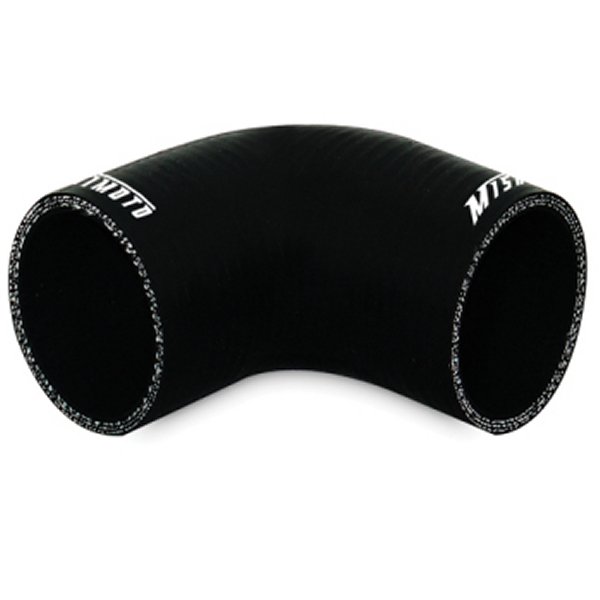 Mishimoto 2.0インチ 黒 90度 カプラー