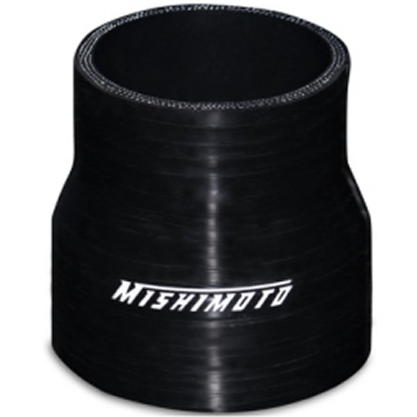 Mishimoto 2.5 to 2.75インチ 黒 トランジション カプラー