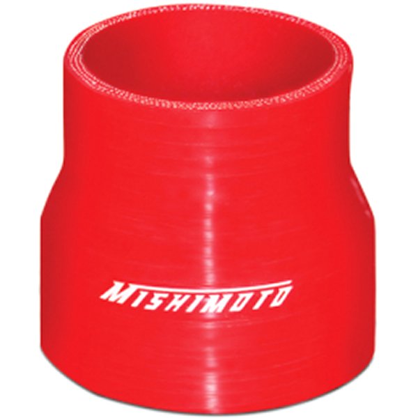 Mishimoto 2.5 to 3.0インチ 赤 トランジション カプラー