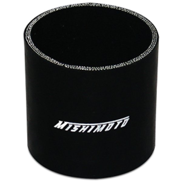 Mishimoto 2.5インチ 黒 ストレートカプラー
