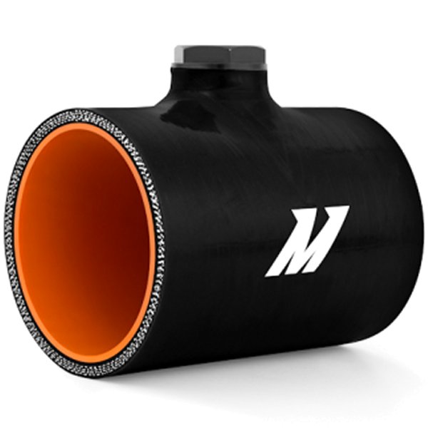 Mishimoto 3.0in シリコン カプラー 1/8in NPT Bung 黒