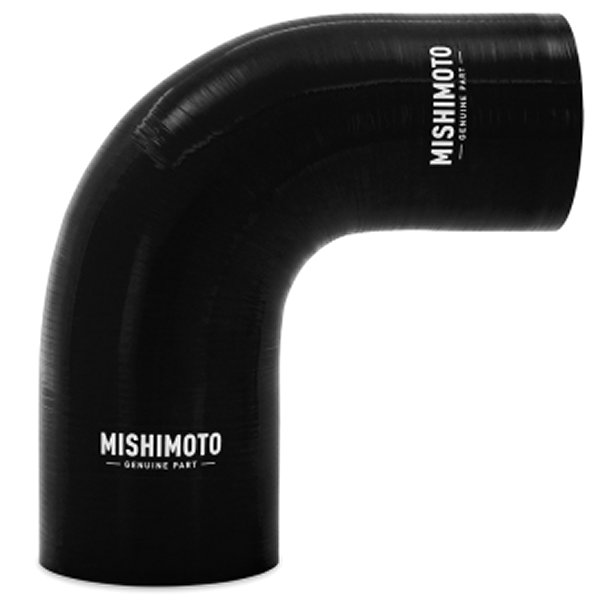 Mishimoto シリコン リデューサー カプラー 90度 3in to 3.25in 黒
