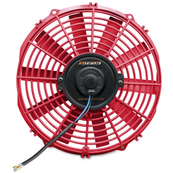 Mishimoto 12インチ エレクトリックファン 12V 赤