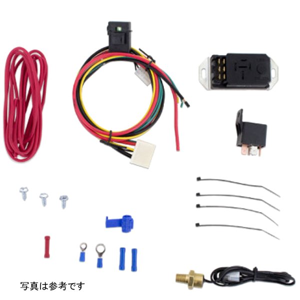 Mishimoto アジャスタブル ファンコントローラーキット 1/8in NPTスタイル温度センサー