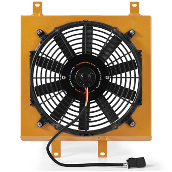 Mishimoto 92年-00年 ホンダ シビック アルミファンシュラウド ゴールド