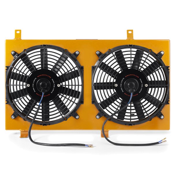 Mishimoto 04年-08年 マツダ RX8 アルミファンシュラウド ゴールド