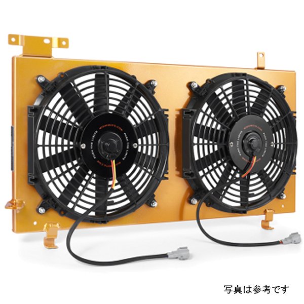 Mishimoto 08年以降 スバル WRX/STI PNP アルミファンシュラウド ゴールド