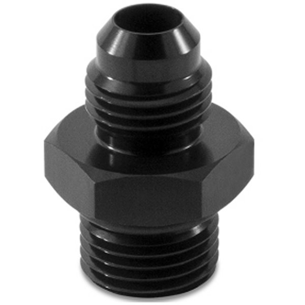 Mishimoto M16 x 1.5 to -6AN アルミニウム フィッティング 黒