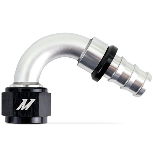 Mishimoto 120-Degree Push Lock フィッティング -12AN