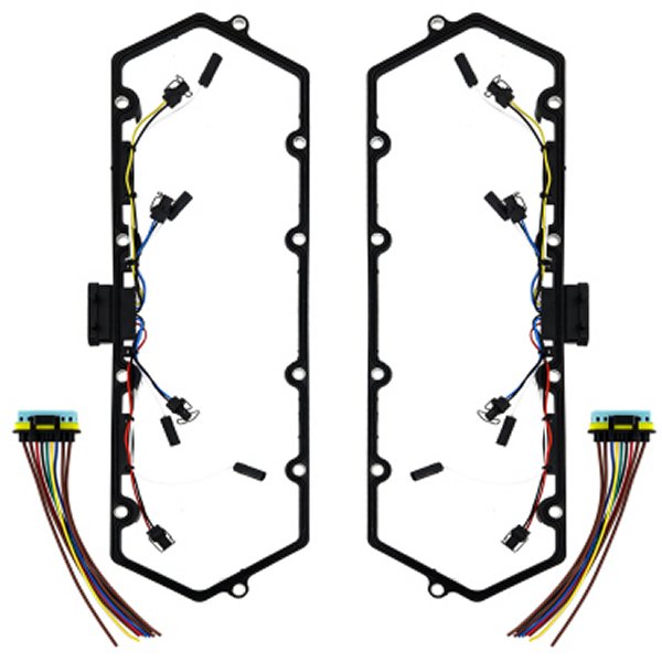 Mishimoto 98年-03年 フォード 7.3L パワーストローク Glow プラグ ハーネス &ガスケット