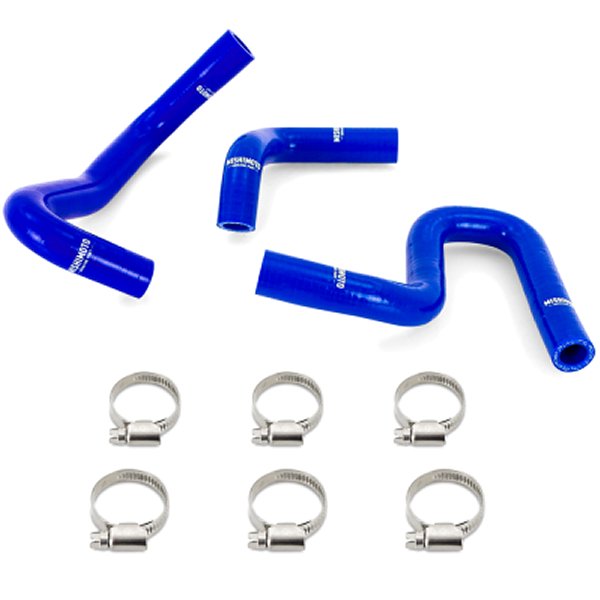 Mishimoto 96年-02年 4Runner 3.4L シリコン ヒーターホースキット リアヒーター無し 青