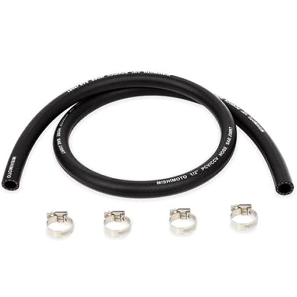 Mishimoto ユニバーサル キャッチ缶ホース 0.5インチ×4フィート