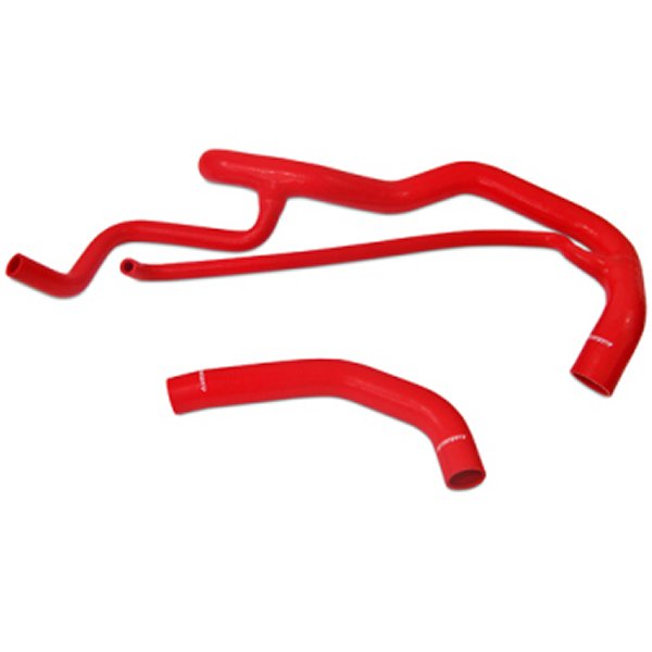 Mishimoto 01年-05年 Chevy Duramax 6.6L 2500 シリコンホースキット 赤