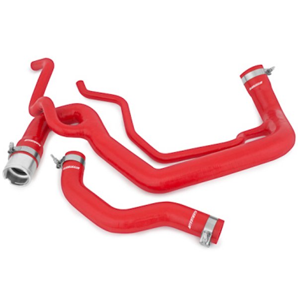Mishimoto 06年-10年 Chevy Duramax 6.6L 2500 シリコンホースキット 赤