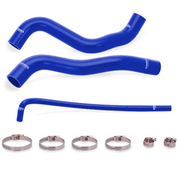 Mishimoto 12年-15年 Chevy カマロ SS シリコン ラジエーター クーラントホース 青