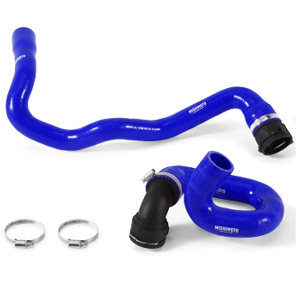 Mishimoto 13年-16年 フォード Focus ST 2.0L シリコンラジエーターホースキット 青