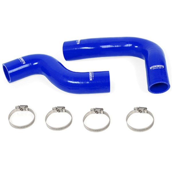Mishimoto 92年-00年 スバル WRX/STI ターボ シリコン ラジエーター ホースキット 青