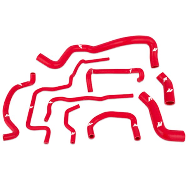 Mishimoto 99年-05年 フォルクスワーゲン Golf 1.8T シリコンホースキット 赤