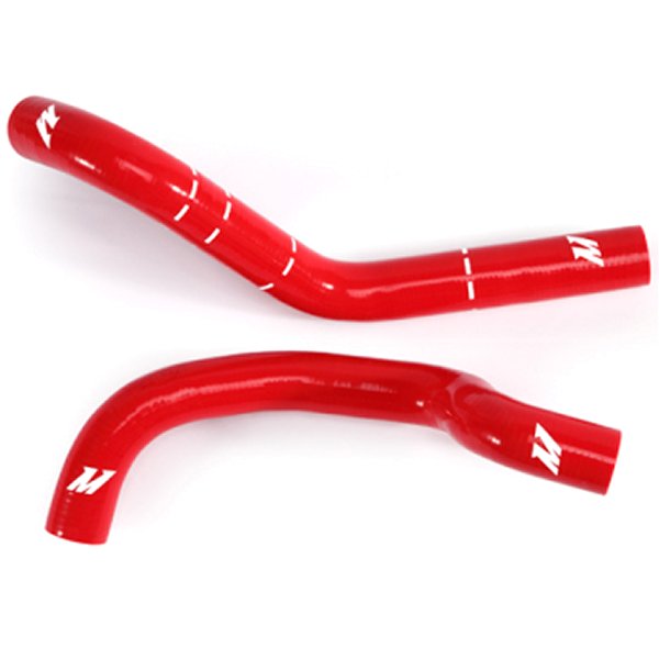 Mishimoto 92年-00年 ホンダ シビック Kシリーズ スワップ シリコンラジエーターホースキット 赤