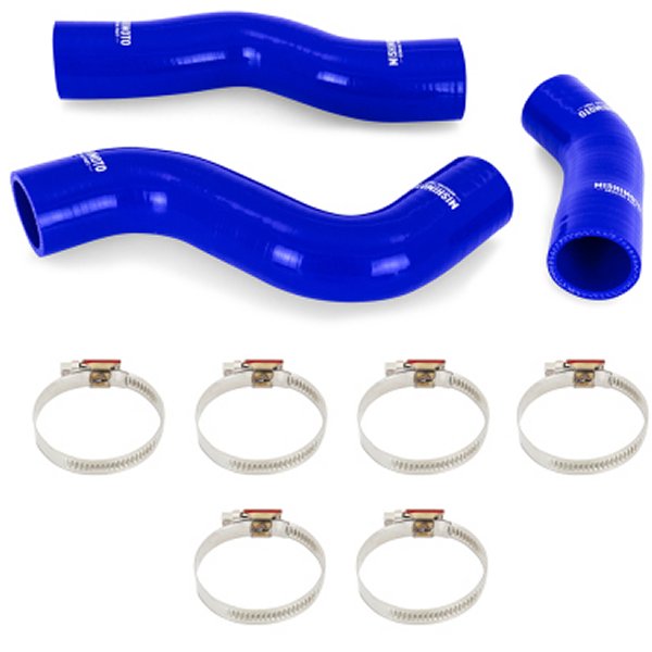 Mishimoto 92年-97年 ランドクルーザー 4.5L I6 シリコンラジエーターホースキット 青