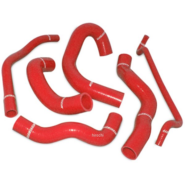 Mishimoto 05年-06年 フォード マスタング GT V8 シリコンホースキット 赤