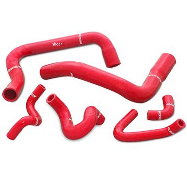 Mishimoto 86年-93年 フォード マスタング シリコンホースキット 赤