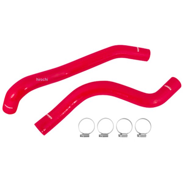 Mishimoto 15年以降 フォード マスタング エコブースト シリコンクーラントホースキット 赤